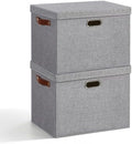 17" Large Fabric Storage Box by Roobyl