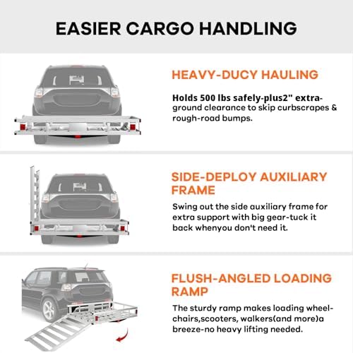 50"x29.5" Hitch Cargo Carrier - Image 4
