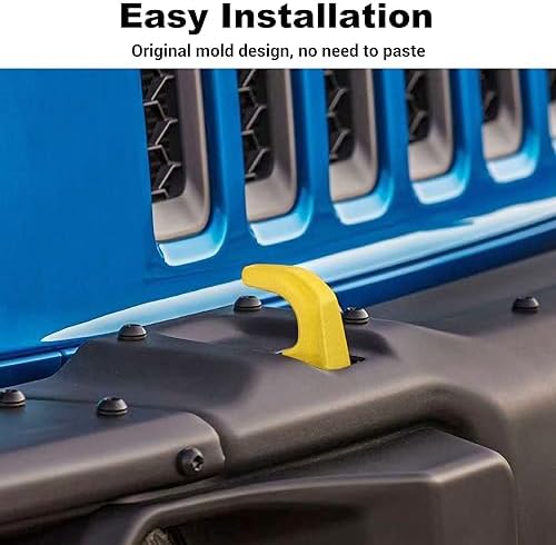 JWWY Tow Hook Protector Cover for Jeep Wrangler JK JL & Gladiator JT 4xe - Image 4