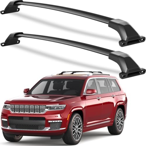 Roof Rack Cross Bars for 2021-2026 Jeep Grand Cherokee L & Grand Cherokee by wonderdriver