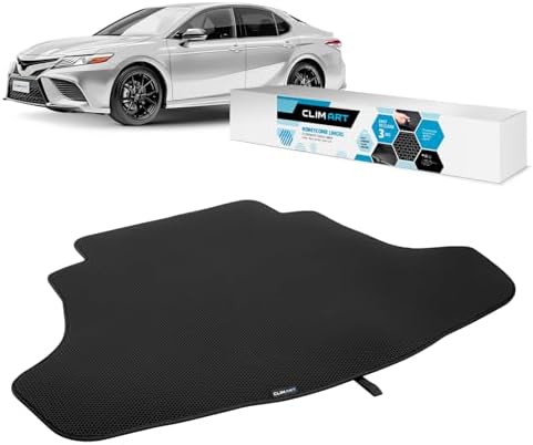 CLIM ART Cargo Liner for Toyota Camry 2018-2024 Custom Fit Trunk Mat, by CLIMART