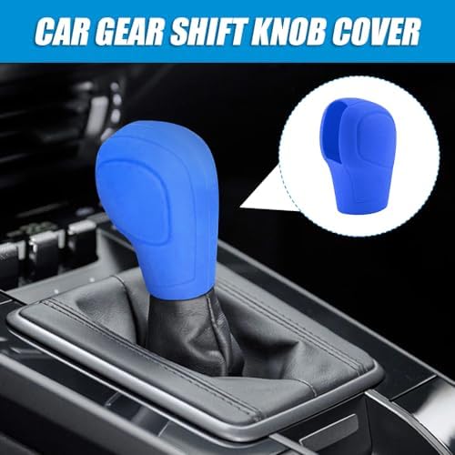 Car Gear Shift Knob Cover, Gear Shift Knob Cover Car Protect Accessories - Image 3