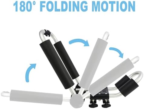 Upgraded Universal Folding Kayak Rack, J-Bar Carrier - Image 2