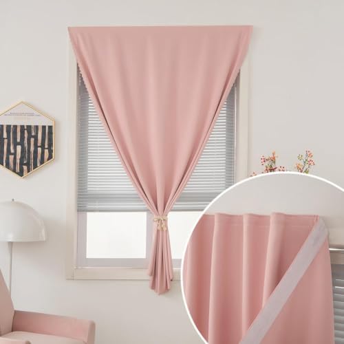 Self Adhesive Blackout Curtains- Stick on Curtains Shades Window Blinds Curtain - Image 6