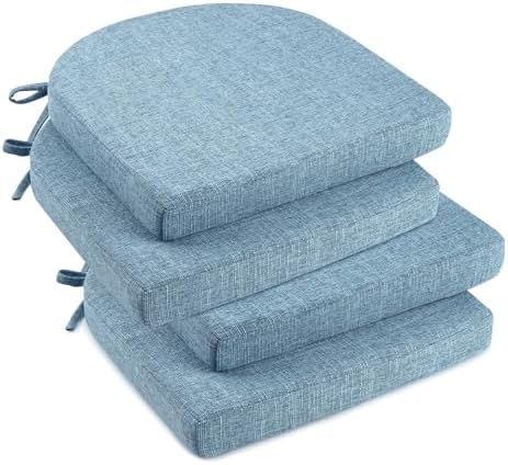 downluxe Indoor Chair Cushions for Dining Chairs, Soft and Comfortable Textured by Downluxe
