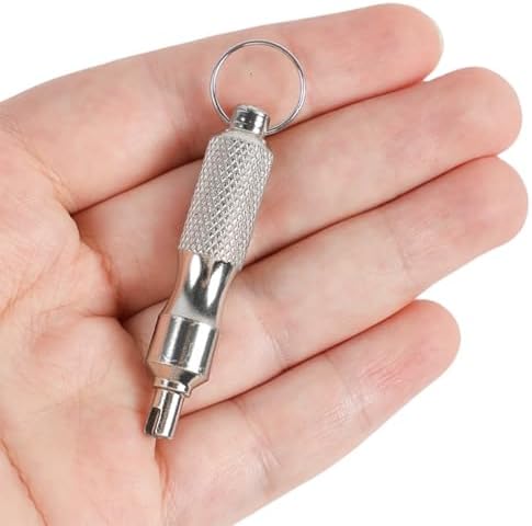 Zpana 2PCS Car Valve Core Removal Tool Keychain, Portable Stainless Steel - Image 3