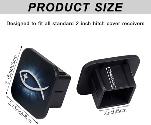 2" Trailer Hitch Cover Rubber Receiver Tube Cap Trailer Hitch Covers - Image 2