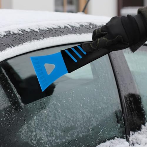 Mini Ice Scrapers for Car Windshield Plastic Frost Ice Snow Removal Tool Bulk - Image 2