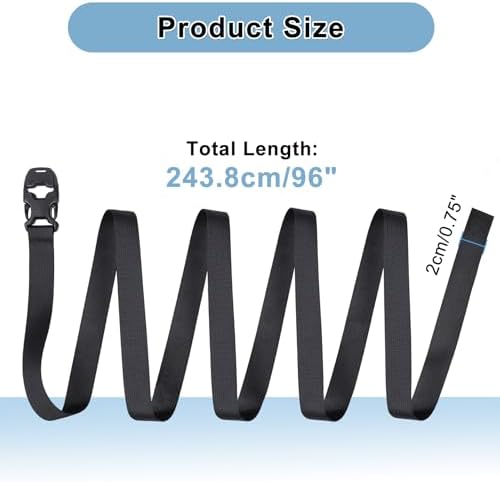 Vigorport Utility Straps Quick Release Nylon Backpack Accessory Bag Strap - Image 4