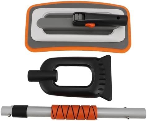 Heavy - Duty Aluminum Ice Scraper Snow Brush, Efficient Snow Removal Kit by FRELEAN