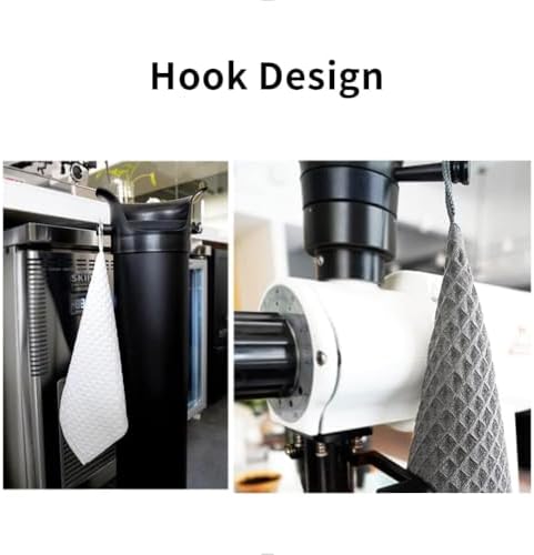watchget 6 Pack Microfiber Espresso Barista Cleaning Towels, Light Brown - Image 6