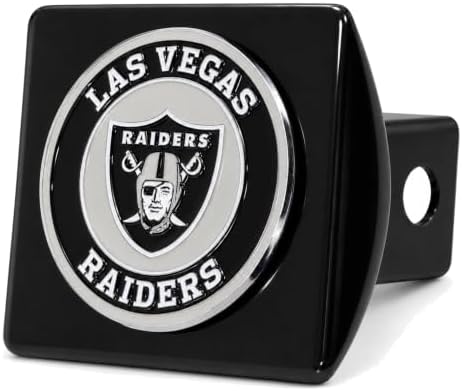 Las Vegas Raiders Trailer Hitch Cover by FANMATS