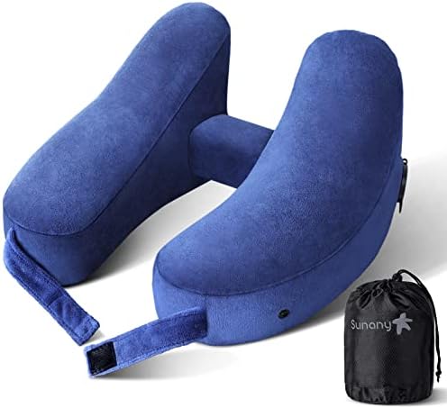 Sunany Travel Neck Pillow for Airplane Pillow Comfortably Supports Head by Sunany