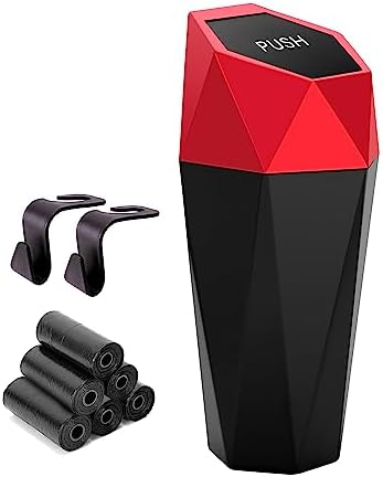 Ginsco Car Trash Can Cup Holder, Mini Car Trash Can by Ginsco