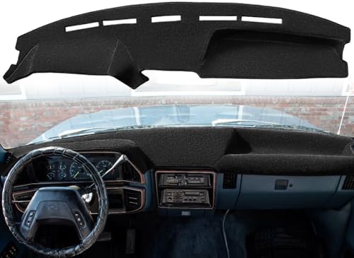 Yiz Dash Cover Mat for Ford F150 F250 F350 Branco 1987-1991 J132 by YIZ