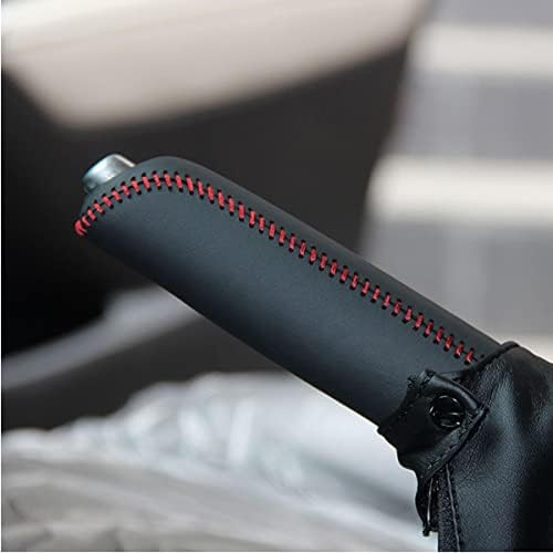 Genuine Leather Handbrake Cover - Image 5