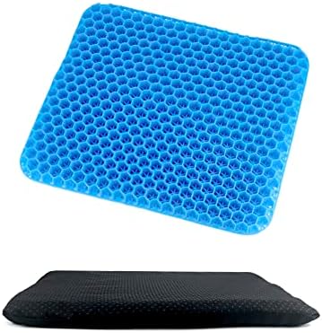 QWORK Gel Seat Cushion, Gel Cushion, Cool & Breathable & Non-Slip by QWORK