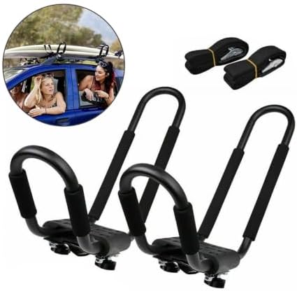 Kayak Roof Rack Universal Adjustable Canoe Car Top Carrier - Image 3