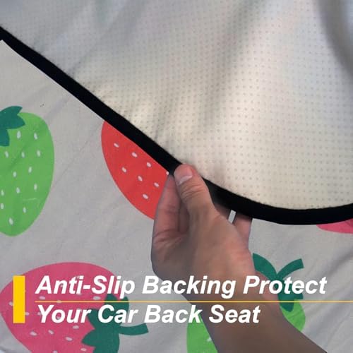 Back Seat Cover for Car Trucks Van SUV Jeep, Waterproof Rear Bench Towel Seat - Image 5