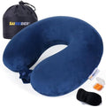 SAIREIDER Travel Pillow 100% Memory Foam Airplanes Neck Pillows -Prevent The by SAIREIDER