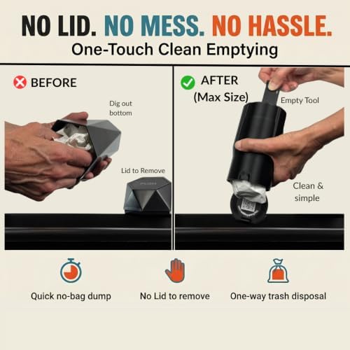 Trash Trapper Car Trash Can Cup Holder | Ultimate Car Trash Can - Image 4