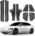 8Pcs Door Sill Protector for Tesla Model 3 Highland 2023 2024 2025 2026 by Welcometodoietc