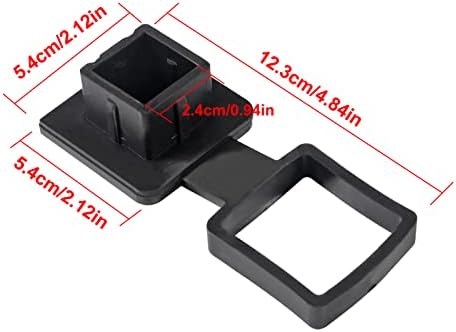 Trailer Hitch Tube Cover 1.25'' Rubber Plug Cap Insert 1 1/4 inch Heavy Duty - Image 6