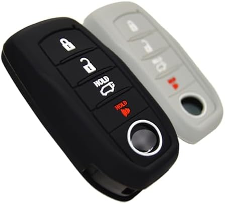 Silicone 4 Buttons Key Fob Cover Case - Image 3