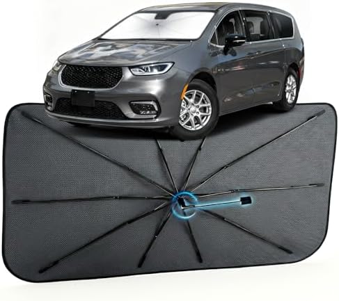 Car Windshield Sun Shade Umbrella by MakeLifeBetter