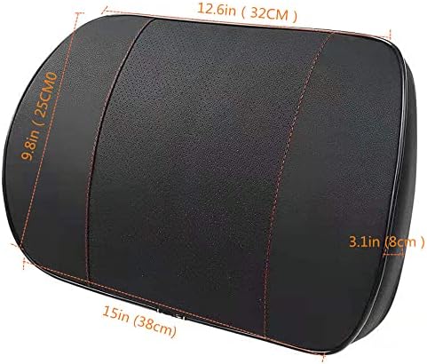 ZHONGLI Memory Foam Lumbar Support Pillow-Middle/Lower Back Support Cushion-Used - Image 7