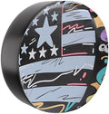 Moonet Spare Tire Cover for RV Trailer, Truck，Waterproof PVC Faux Leather Tire by Moonet