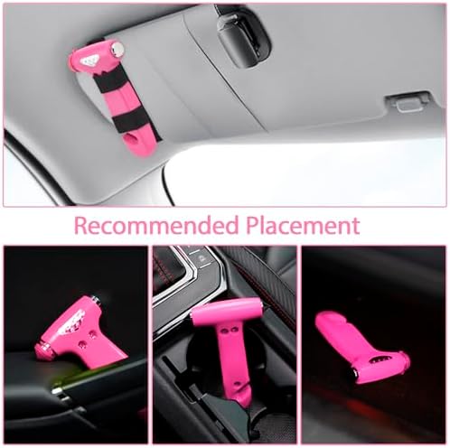 MOTORBUDDY Car Window Breaker Seatbelt Cutter and Emergency Glass Breaker - Image 6