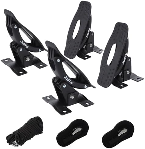 Just-V Steel Kayak Saddle Roof Racks Universal Car Roof Rack by Just-V