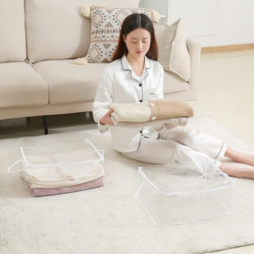 10 PCS Clear Zippered Storage Bags - Image 6