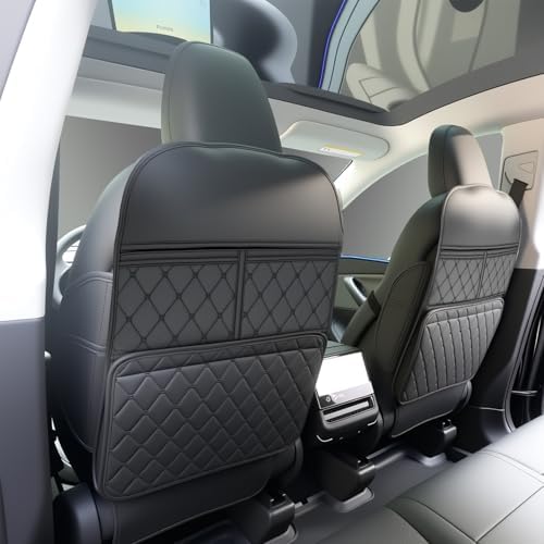 2 Pack Seat Back Protector for Kids, Car Kick Mats Back Seat by Unknown