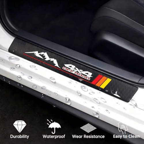 4PCS Car Door Edge Guards, Scratch Protector - Image 3