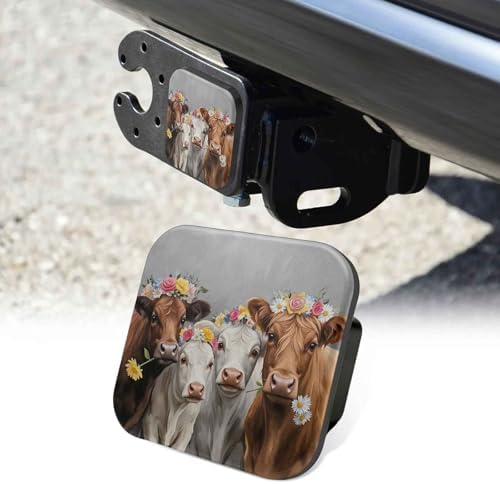 2" Trailer Hitch Cover Rubber Receiver Tube Cap Trailer Hitch Covers by Unknown