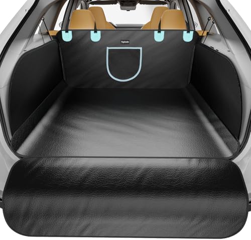SUV Cargo Liner for Dogs, Waterproof PU Leather Pet Trunk Covers by TapizadoByCarPetGear