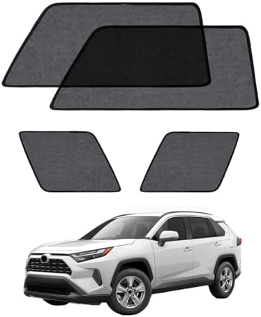 Car Window Shade for Ford Explorer 2020-Now, 4 Pack Magnetic Mesh Sun Shades by Unknown