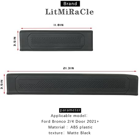 Door Sill Guards for Ford Bronco 2021-2026 Accessories 4 Doors - Image 6