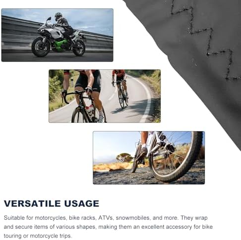 Cargo Net for Motorcycle, Waterproof Luggage Strap Rack Bungee Net - Image 6