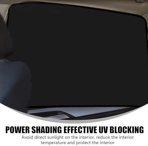 4 PCS Car Front and Rear Side Window Sunshade, 18.8" x 24.4" x 12.9" + 31.4" x - Image 3