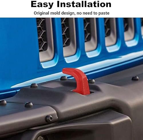 JWWY Tow Hook Protector Cover for Jeep Wrangler JK JL & Gladiator JT 4xe - Image 4