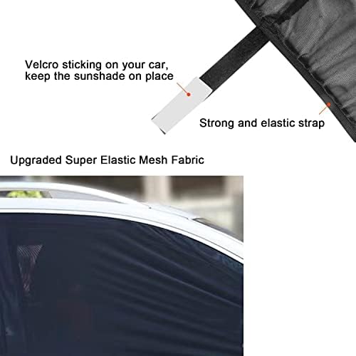 2 Pack Large Car Window Screen Mesh 41" to 53" - Image 5