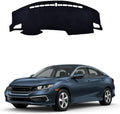 Dashboard Mat Cover for Honda Civic 2016-2021 Nonslip Center Console Sunshield by BOLTRY