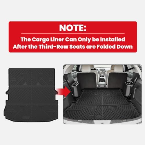 LASFIT Cargo Mat for Ford Explorer 2011-2014 & 2015-2019 Trunk Liner - Image 2