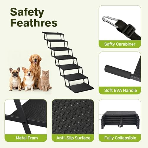 Foldable Dog Steps for Large Truck - Image 4