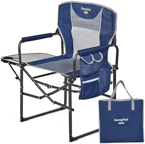 SUNNYFEEL Oversized Camping Chair Portable Directors Chairs - Image 4