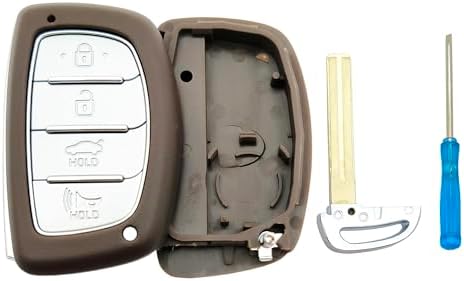 4 Button Replacement Key Fob Cover fit by vurbemes