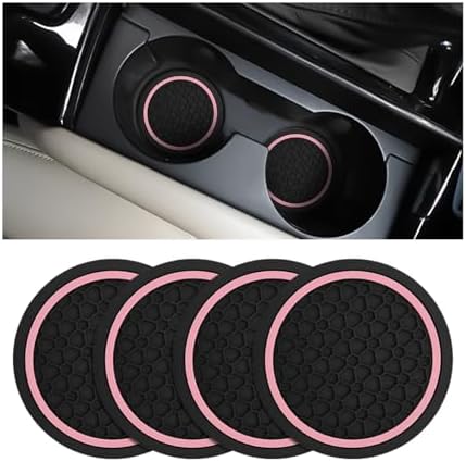 Mandark 4PCS 2.75 Inch Car Cup Holder Coasters by Unknown